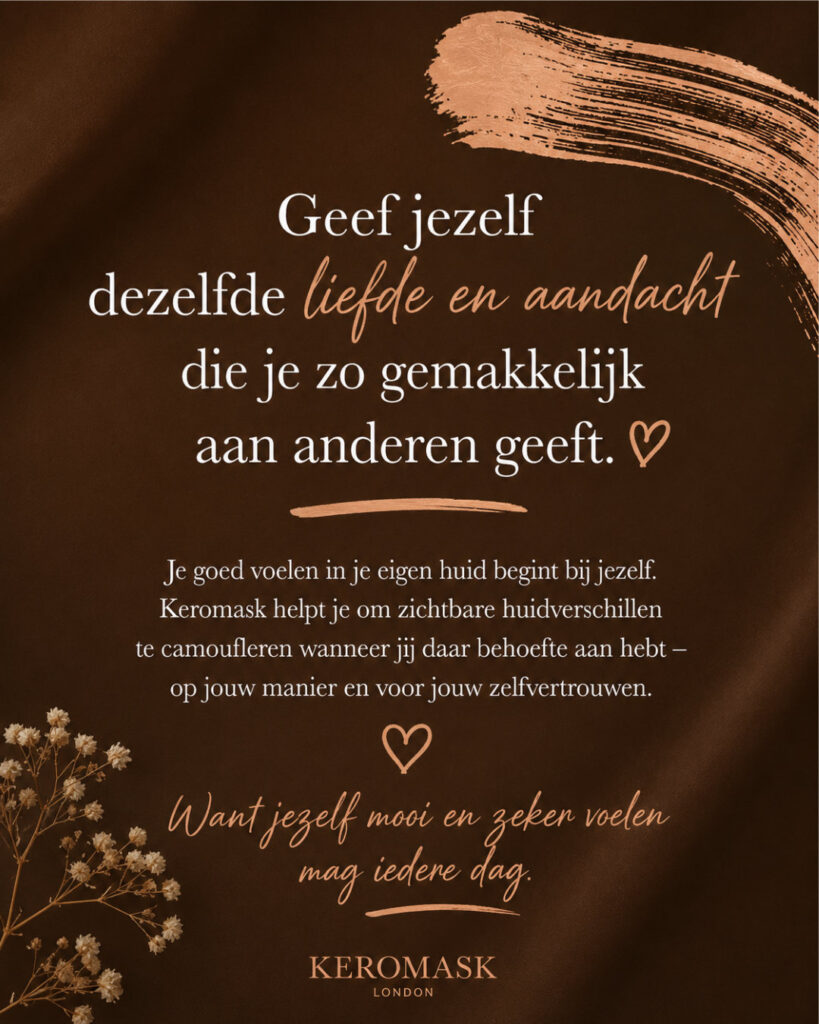 Geef jezelf dezelfde liefde en aandacht die je zo gemakkelijk aan anderen